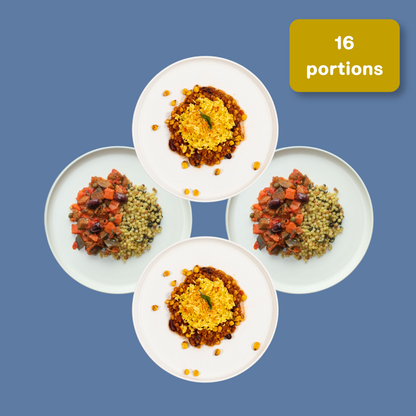 La réserve - "Mercredi, c'est veggie" - 4x repas, 4 pers.