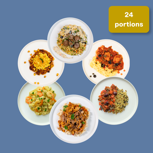 La réserve "Découverte" - 6x repas, 4 pers.