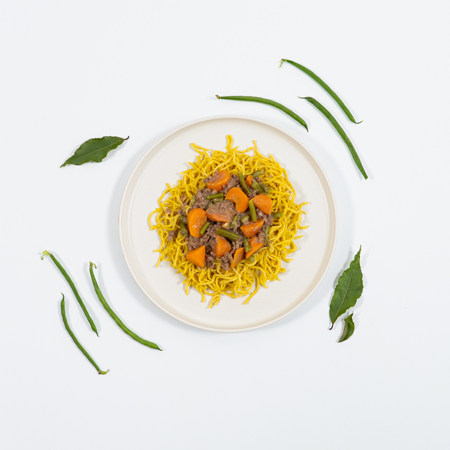 Boeuf coréen, légumes croquants et nouilles de mie - Famille 4 pers.