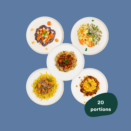 La réserve "Découverte" - 5x repas, 4 pers.