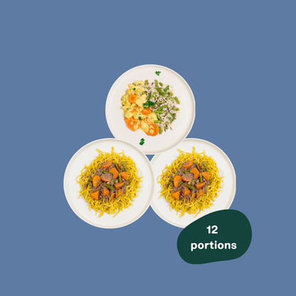 La réserve - "Jeudi, c'est protéiné" - 3x repas,  4 pers.