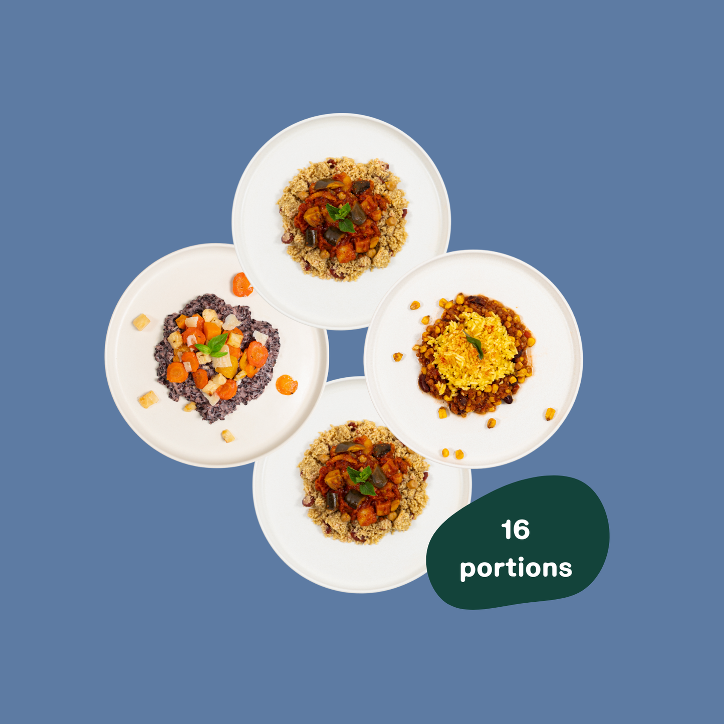 La réserve - "Mercredi, c'est veggie" - 4x repas, 4 pers.