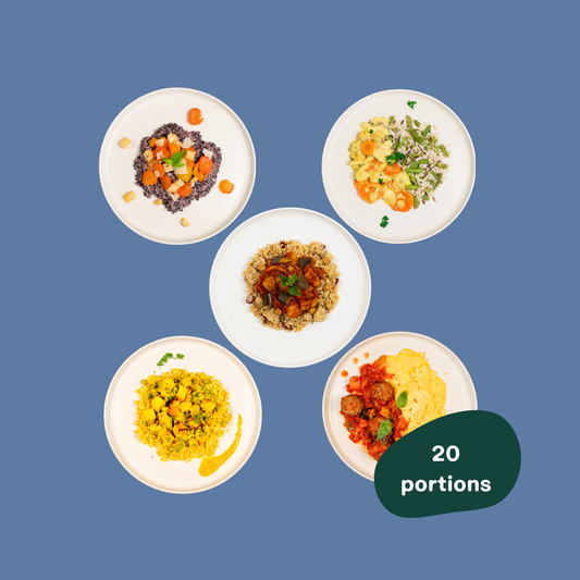 La réserve "Découverte" - 5x repas, 4 pers.