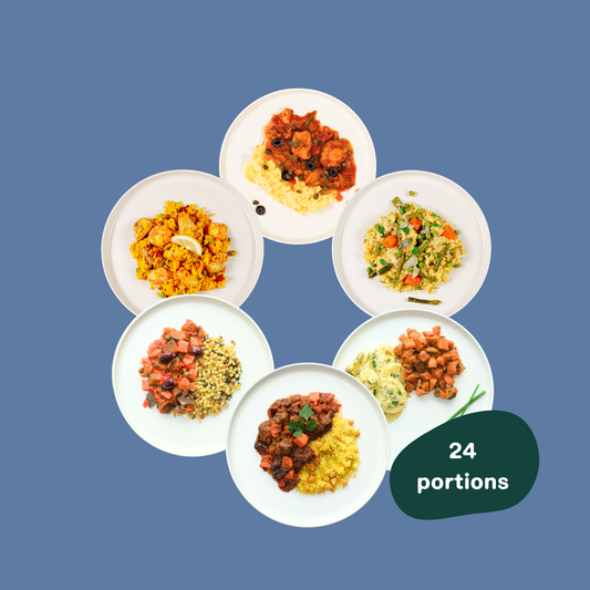 La réserve "Découverte" - 6x repas, 4 pers.