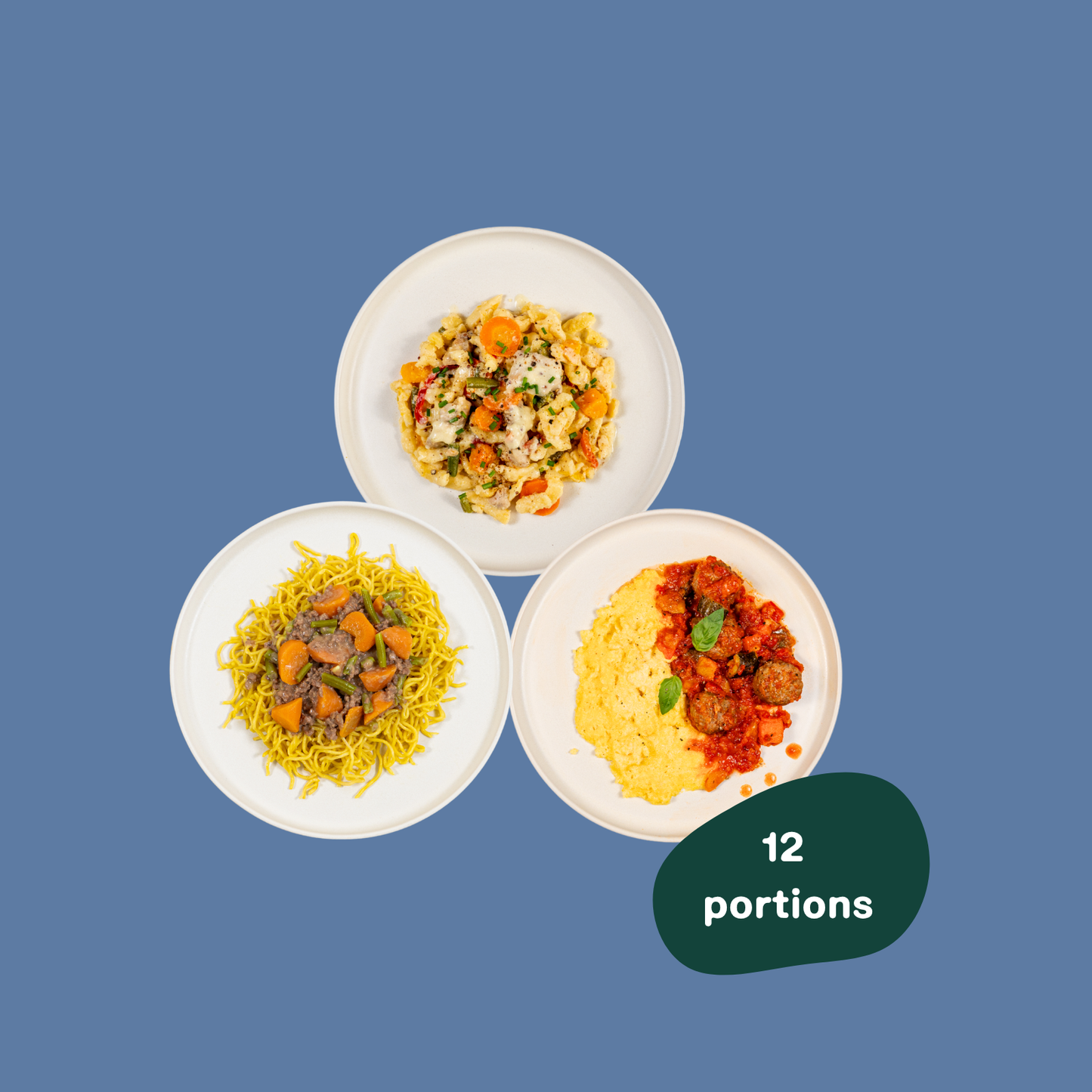 Faire mon assortiment - 3 plats par mois