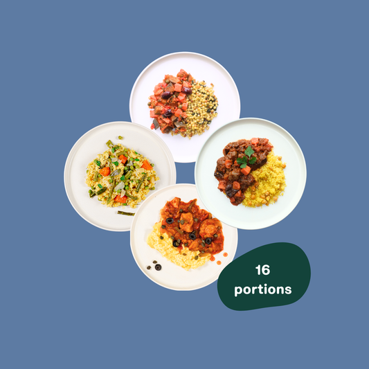 La réserve - "Mardi, on se régale" - 4x repas, 4 pers. NOUVEAU FORMAT