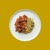 Caponata sicilienne & fregola sarda - 4 portions