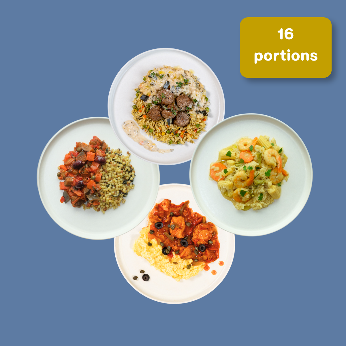 La réserve - "Mardi, on se régale" - 4x repas, 4 pers.