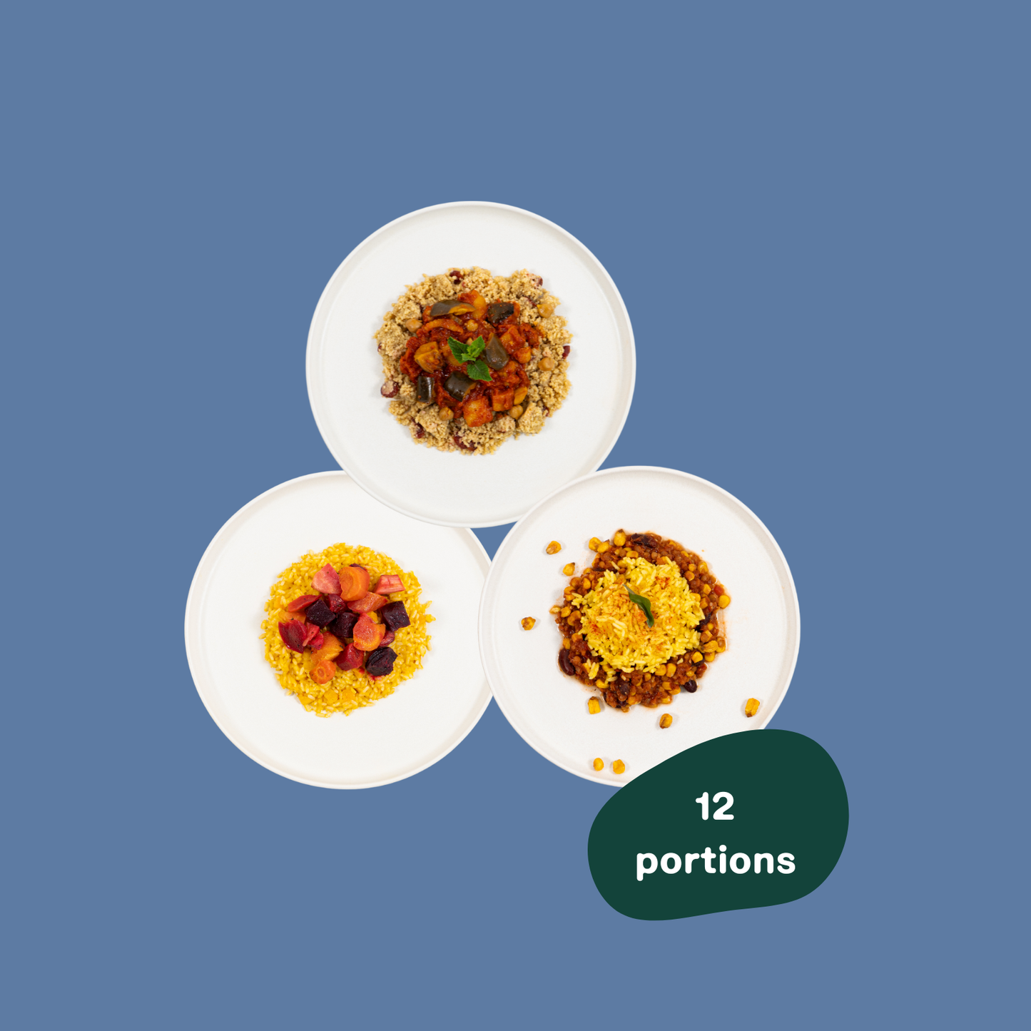 La réserve - "Mercredi, c'est veggie" - 3x repas,  famille de 4 pers.