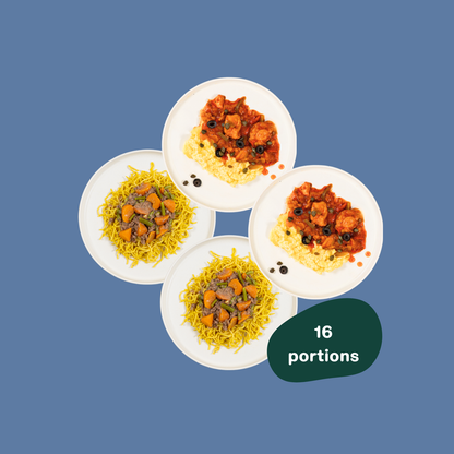 La réserve - "Jeudi, c'est protéiné" - 4x repas,  famille de 4 pers.