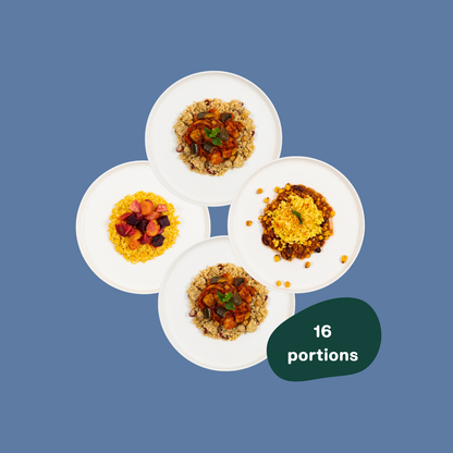 La réserve - "Mercredi, c'est veggie" - 4x repas,  famille de 4 pers.