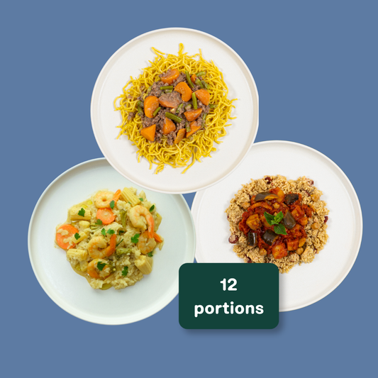 La réserve "Découverte" - 3x repas, 4 pers.